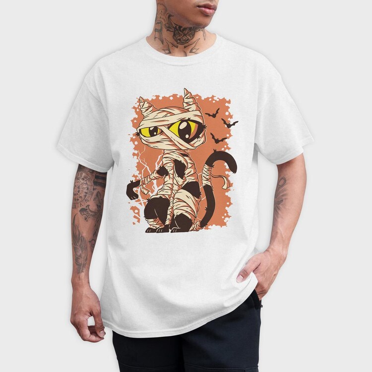 Cat Mummy Cute, Tricou Barbati (Unisex)