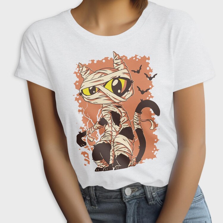 Cat Mummy Cute, Tricou Femei
