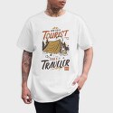 Tourist Traveler, Tricou Barbati (Unisex)