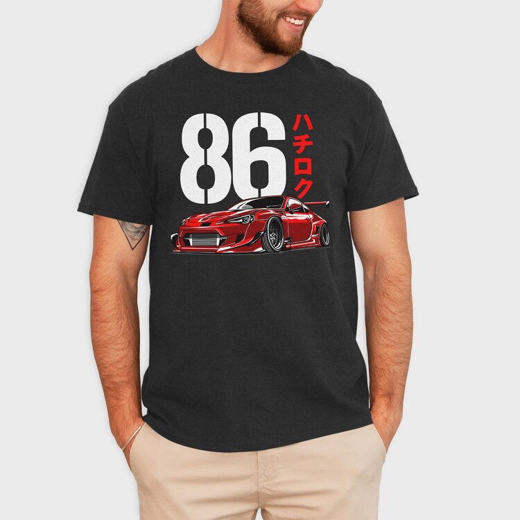 GT86 2, Tricou Barbati (Unisex)