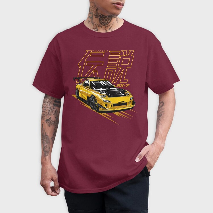 RE-Amemiya RX7, Tricou Barbati (Unisex)