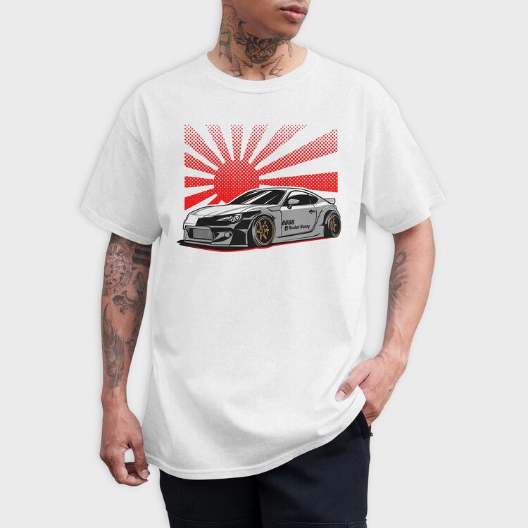 GT86 ROCKET BUNNY, Tricou Barbati (Unisex)