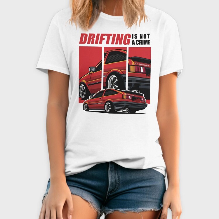 Drifting Is Not a Crime Trunero, Tricou Barbati (Unisex)