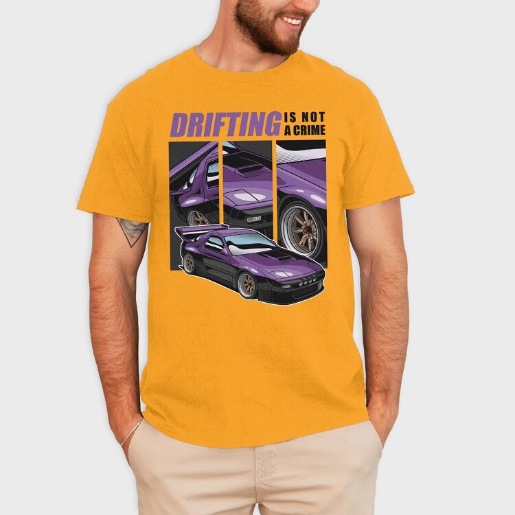 Drifting Is Not a Crime, Tricou Barbati (Unisex)