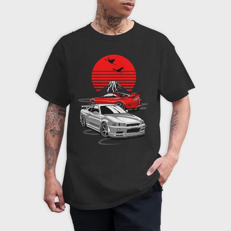 RIVALS GTR SUPRA, Tricou Barbati (Unisex)