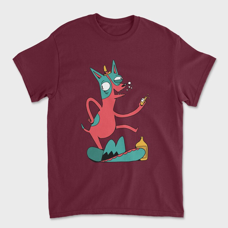 Drunk Chihuahua, Tricou Barbati (Unisex)