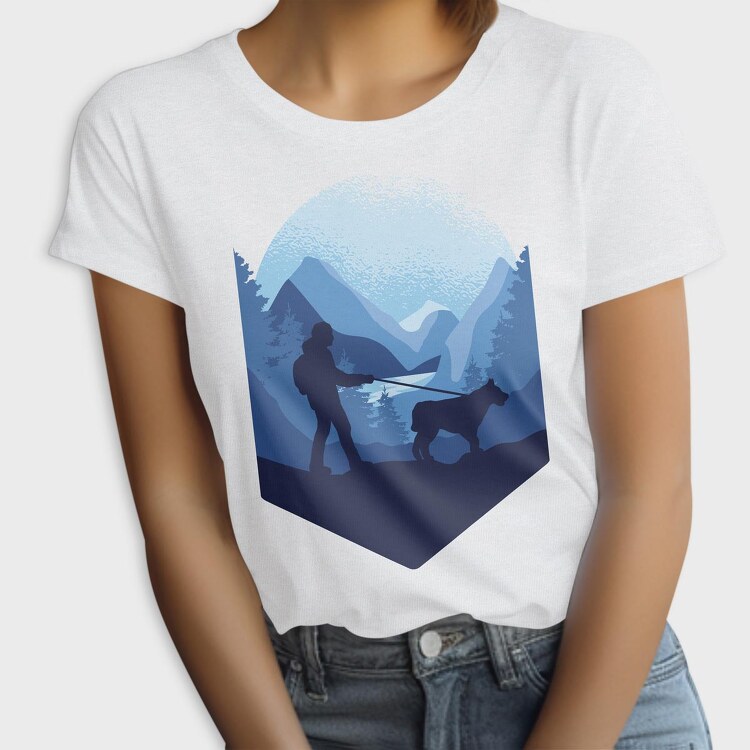 Dog Trekking, Tricou Femei