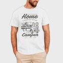 Retro Campers, Tricou Barbati (Unisex)