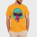 Monster Faces 1, Tricou Barbati (Unisex)