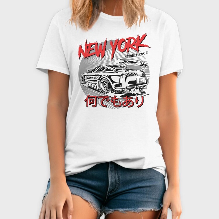 Supra Street Racing, Tricou Barbati (Unisex)