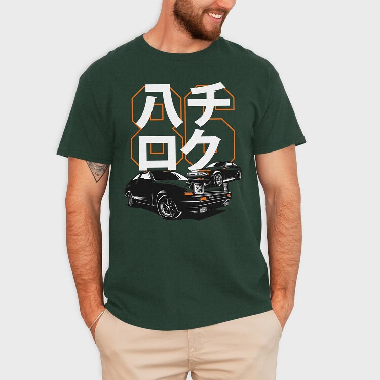 HACHIROKU, Tricou Barbati (Unisex)