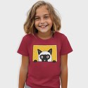 Peeking Cat, Tricou Copii