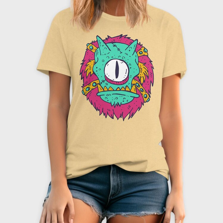 Monster Faces, Tricou Barbati (Unisex)