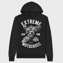 Extreme Motocross, Hanorac Oversize Barbati (Unisex)