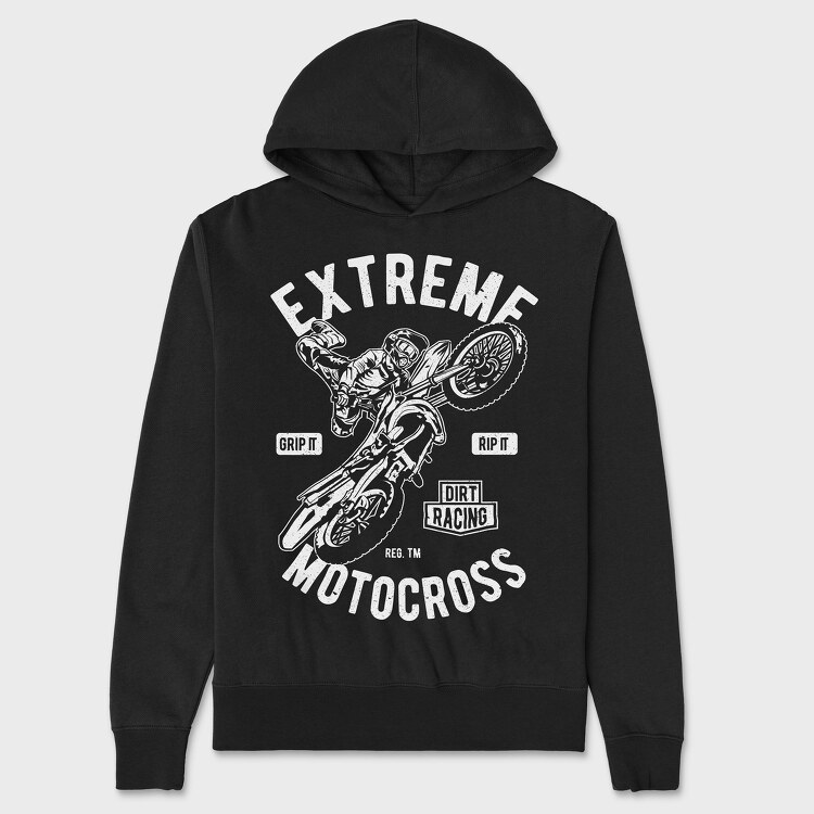 Extreme Motocross, Hanorac Oversize Barbati (Unisex)