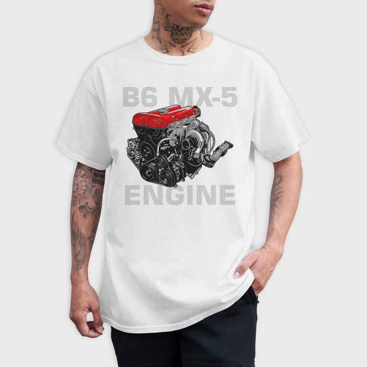 B6 MX5, Tricou Barbati (Unisex)