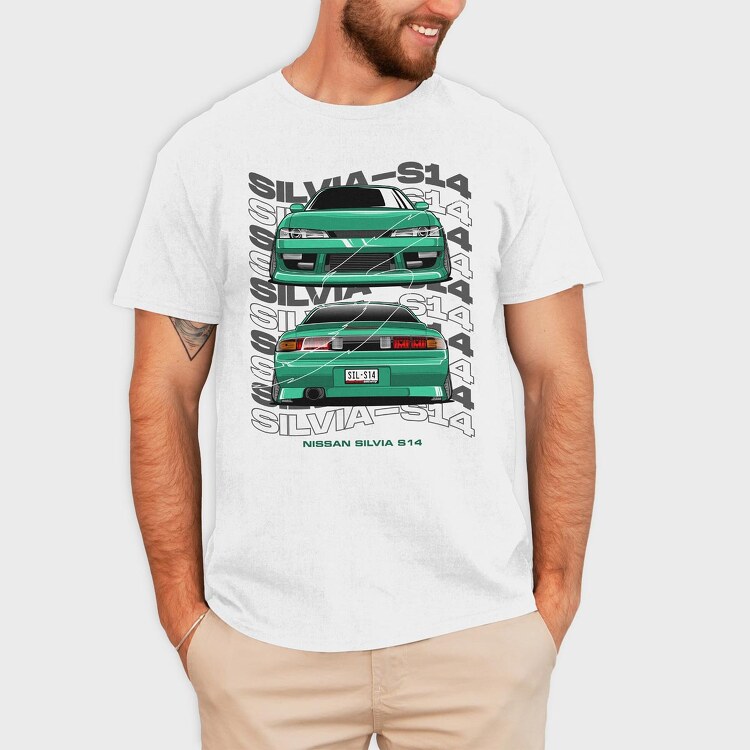 Silvia S14, Tricou Barbati (Unisex)