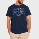 BLUE GTR, Tricou Barbati (Unisex)