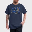 BLUE GTR, Tricou Barbati (Unisex)