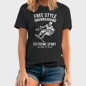 Free Style Snowboarding, Tricou Barbati (Unisex)