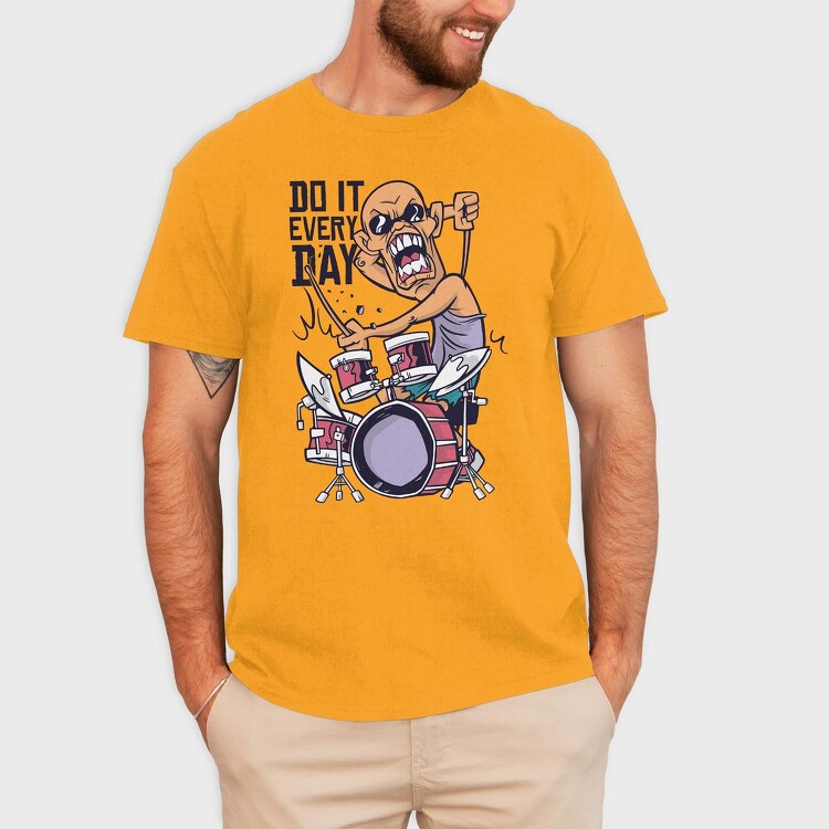 Do It Every Day, Tricou Barbati (Unisex)