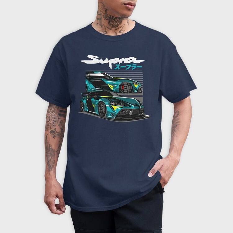 Supra A90, Tricou Barbati (Unisex)