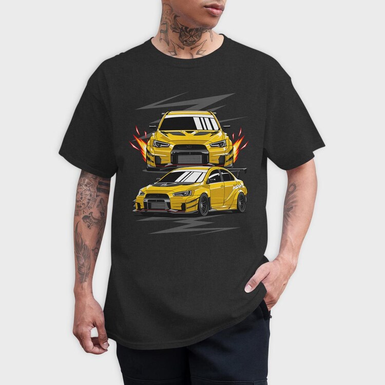 Lancer Evo X Varis, Tricou Barbati (Unisex)