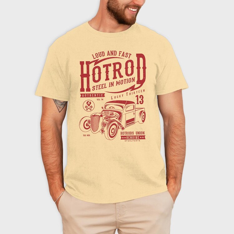 Steel In Motion, Tricou Barbati (Unisex)