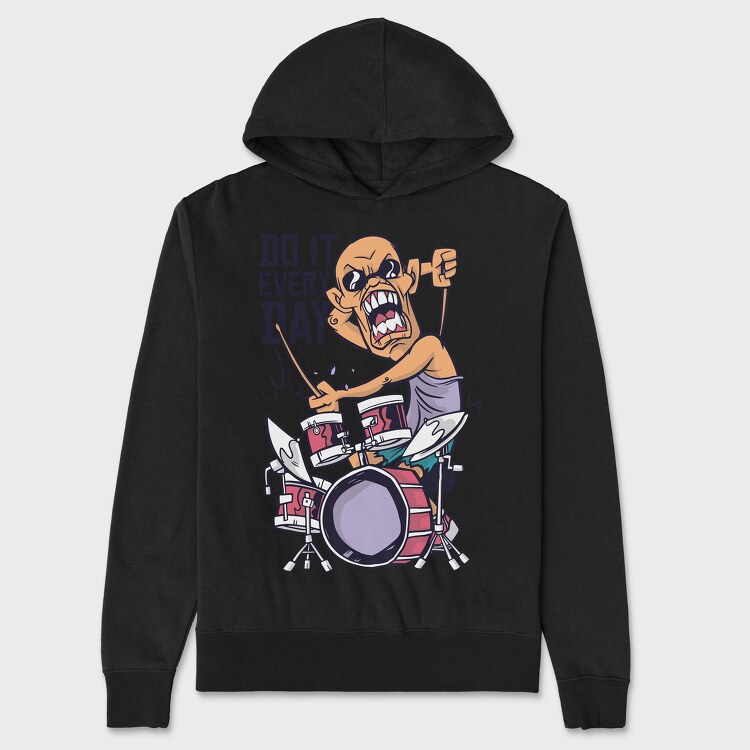 Do It Every Day, Hanorac Oversize Barbati (Unisex)