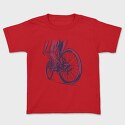 Muscular Cyclist, Tricou Copii
