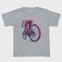 Muscular Cyclist, Tricou Copii