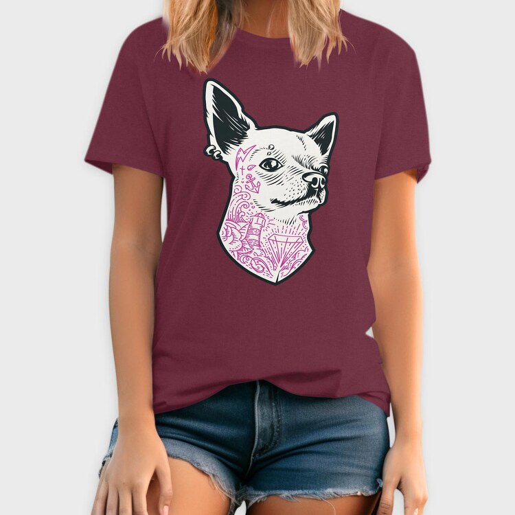 Tattoo Chiwawa, Tricou Barbati (Unisex)