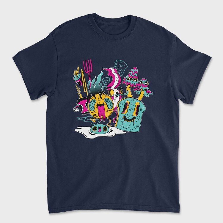 Psychedelic Breakfast, Tricou Barbati (Unisex)