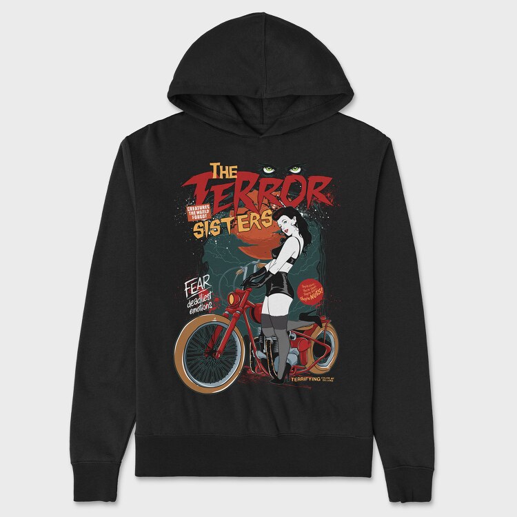 Terror Sisters, Hanorac Oversize Barbati (Unisex)