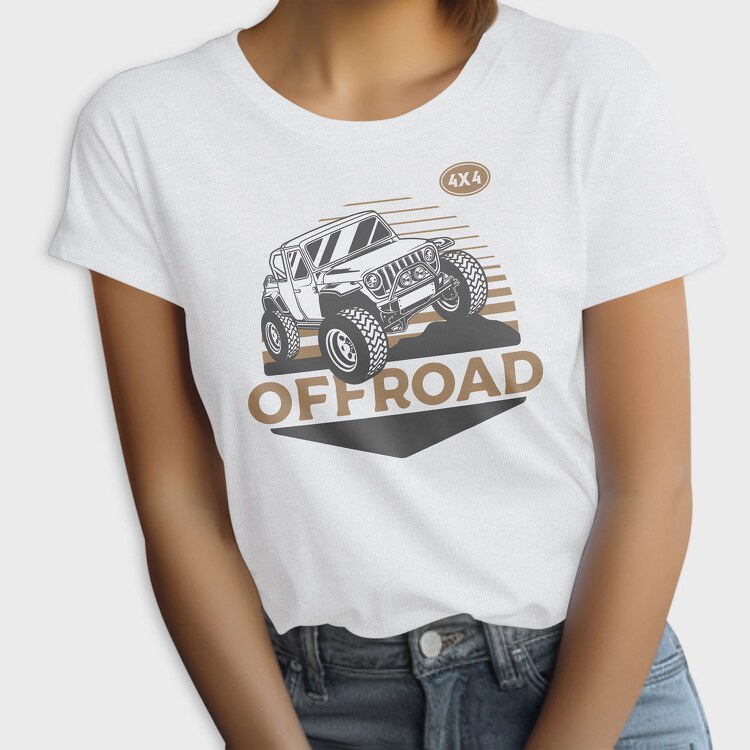 Off Road Jeep 0, Tricou Femei