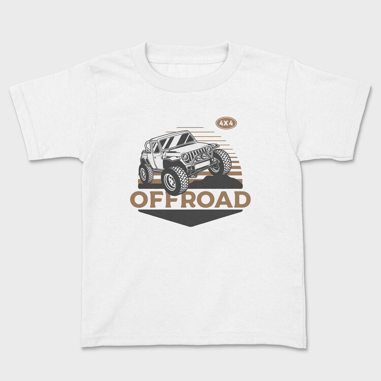Off Road Jeep 0, Tricou Copii