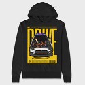 Evo Drive Flame, Hanorac Oversize Barbati (Unisex)