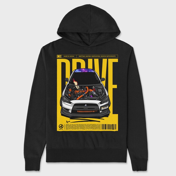 Evo Drive Flame, Hanorac Oversize Barbati (Unisex)