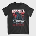 Godzilla Gtr Skyline, Tricou Barbati (Unisex)