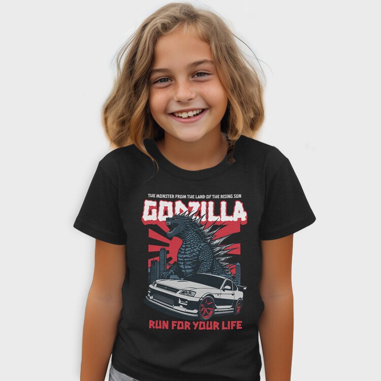 Godzilla Gtr Skyline, Tricou Copii
