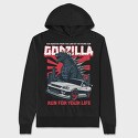 Godzilla Gtr Skyline, Hanorac Oversize Barbati (Unisex)