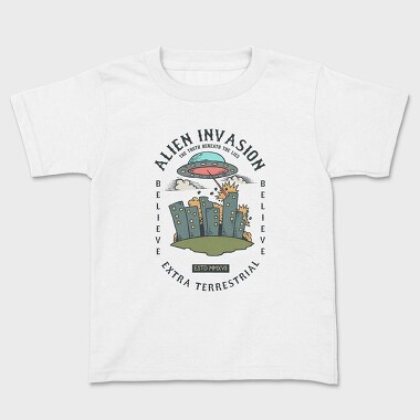 Alien Attack, Tricou Copii