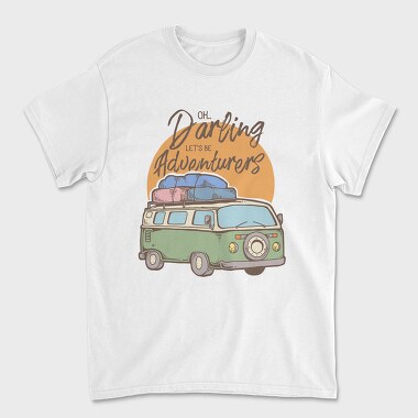 Be Adventurers, Tricou Barbati (Unisex)