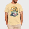 Beach Camping, Tricou Barbati (Unisex)