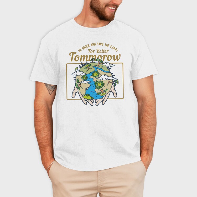 Earth, Tricou Barbati (Unisex)