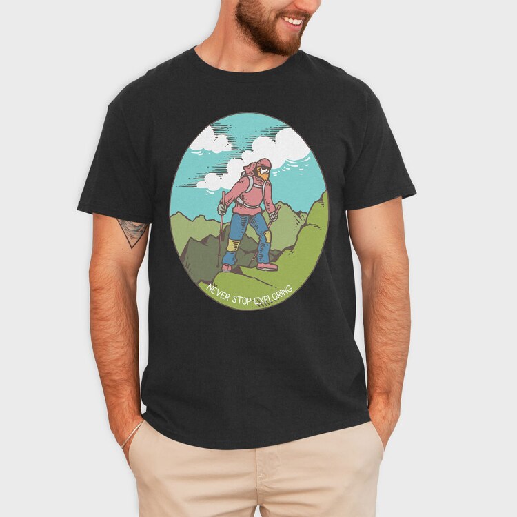 Kilimanjaro, Tricou Barbati (Unisex)