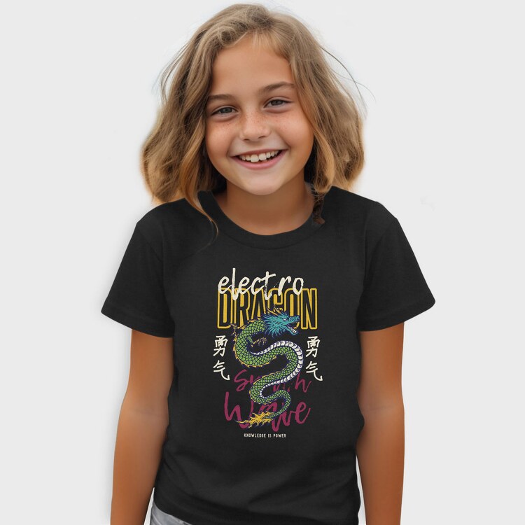 Electro Dragon Tattoo, Tricou Copii