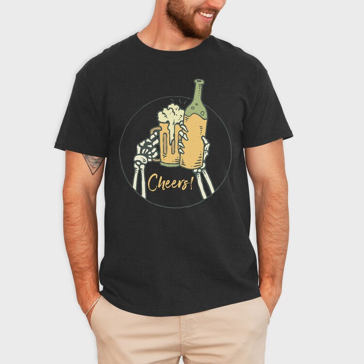 Cheers, Tricou Barbati (Unisex)