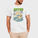 Retro Wave, Tricou Barbati (Unisex)
