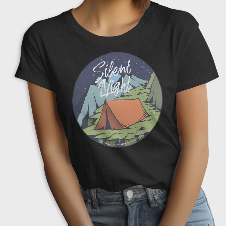 Night Camp, Tricou Femei